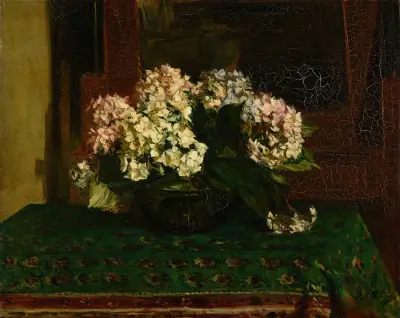 Hortensias (grande chaleur), Jacques-Émile Blanche