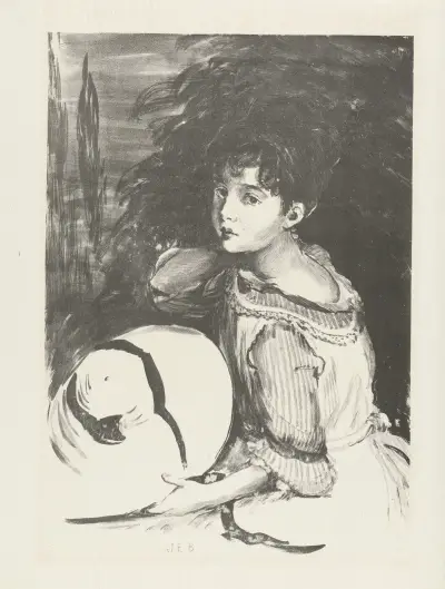 Jeune fille (Pouponne), Jacques-Émile Blanche