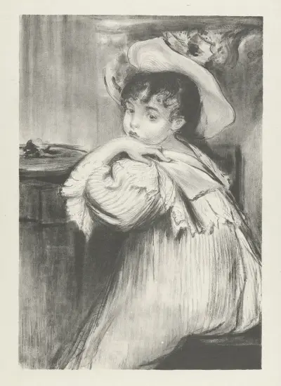 Petite fille av Jacques-Émile Blanche