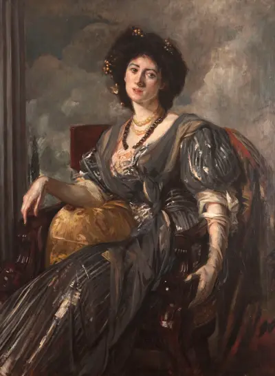 Portrait de Lady Michelham, Jacques-Émile Blanche
