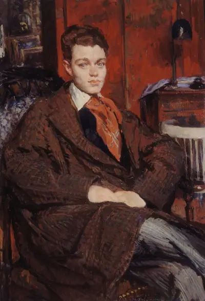 Portrait de René Crevel (1900-1935), écrivain, Jacques-Émile Blanche