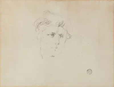 Head of a Woman, Emile Claus
