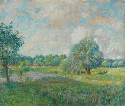 Le Saule, Emile Claus