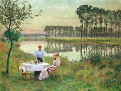 Soirée D’été, Emile Claus