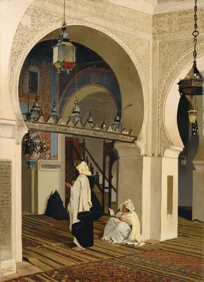 The Mosque Of Sidi Boumediene, Emile Claus