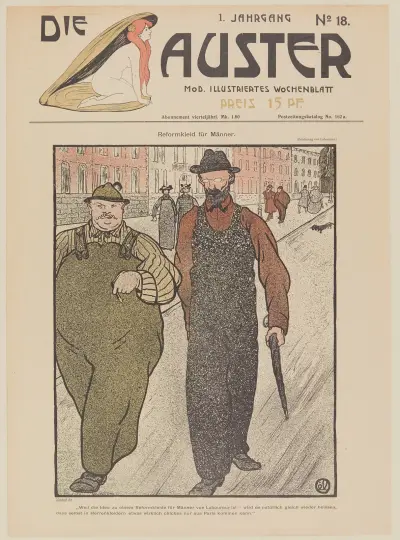 Reformkleid für Männer von Jean-Émile Laboureur