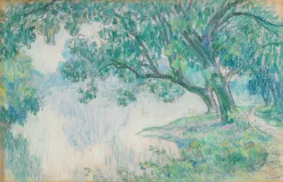Landscape with Pond von Claude-Émile Schuffenecker