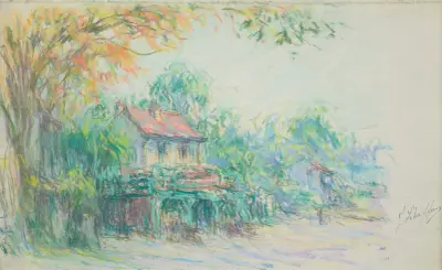 Paysage von Claude-Émile Schuffenecker