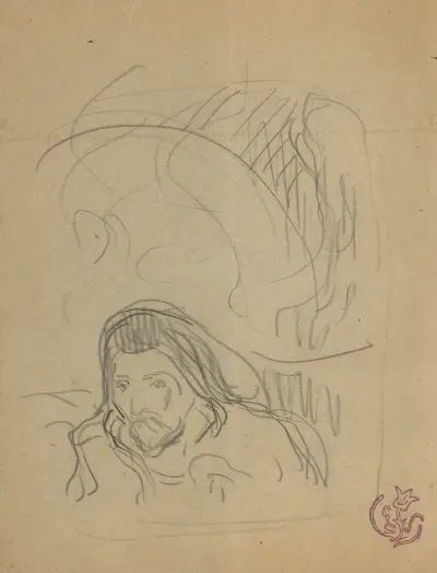 Portrait de Paul Gauguin von Claude-Émile Schuffenecker