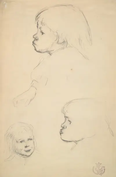 Studies of a Child von Claude-Émile Schuffenecker