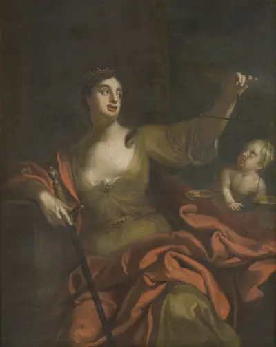 Justitia och Aequitas av Georg Engelhard Schröder