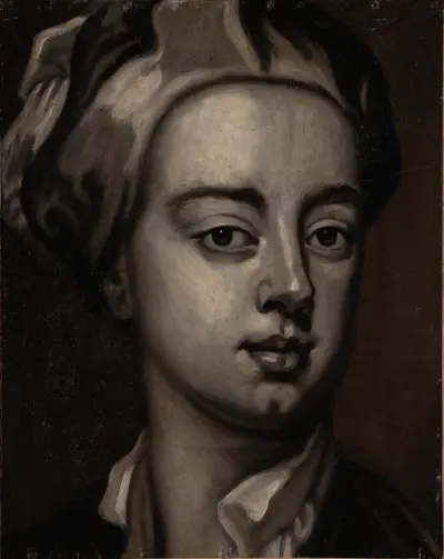 Självporträtt av Georg Engelhard Schröder