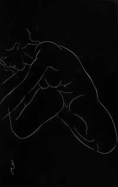 Twenty-five nudes Pl 11 av Eric Gill