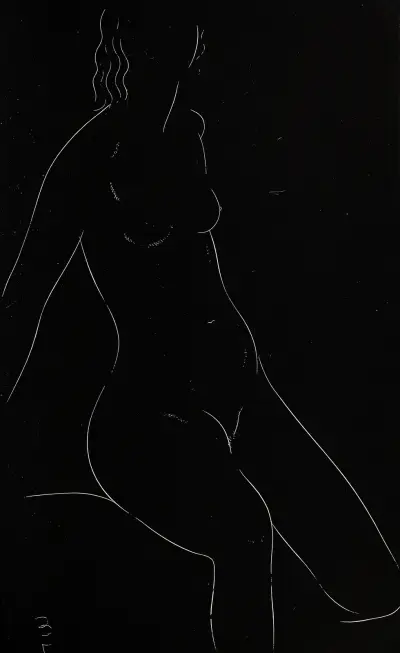 Twenty-five nudes Pl 22 av Eric Gill