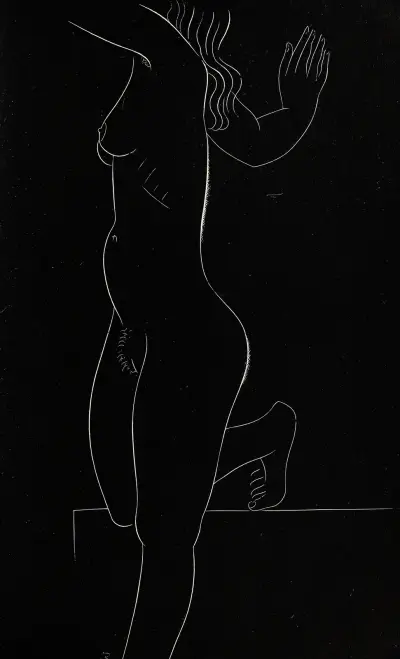 Twenty-five nudes Pl 25 av Eric Gill