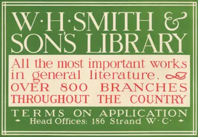 W. H. Smith & Sons Library. All The Most Important Works in General Literature av Eric Gill