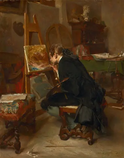 Malarz, Ernest Meissonier