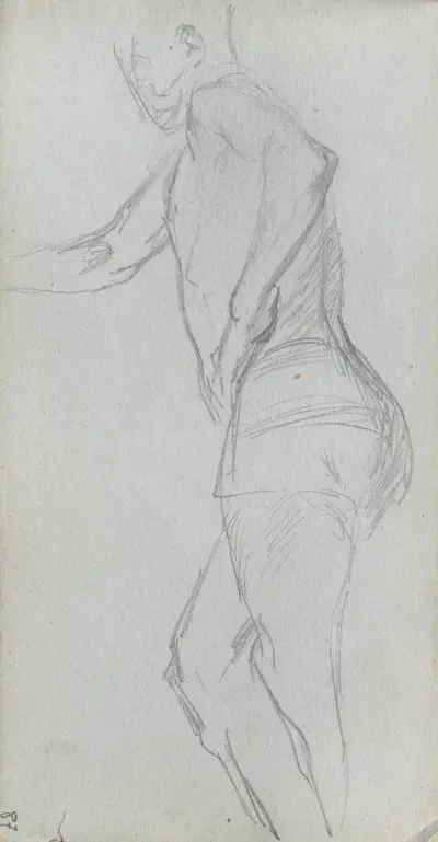 Studium postaci 2, Ernest Meissonier