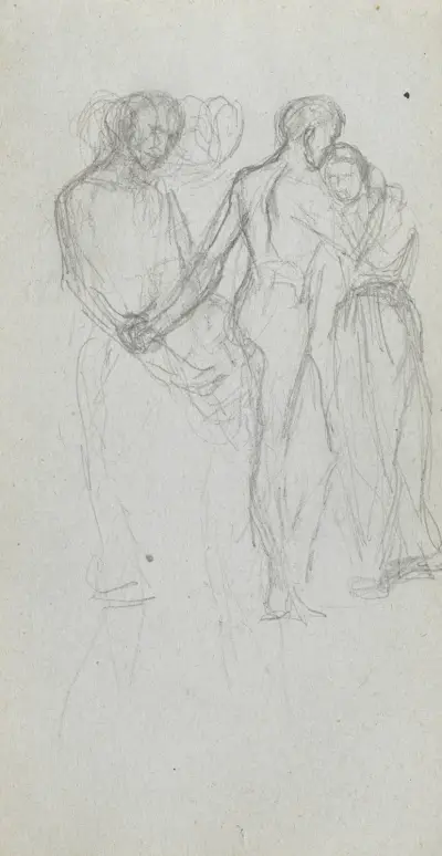 Postacie w objęciach, Ernest Meissonier