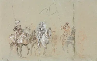 Joan of Arc av Ernest Meissonier