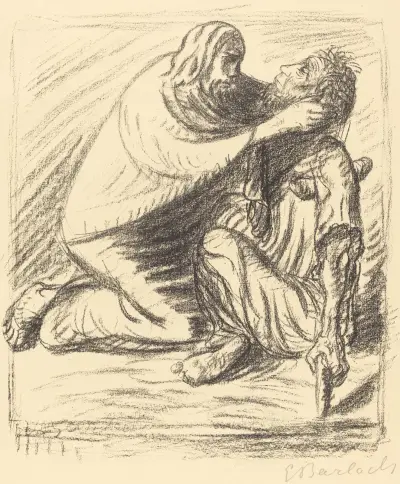 Blessed are the Merciful von Ernst Barlach