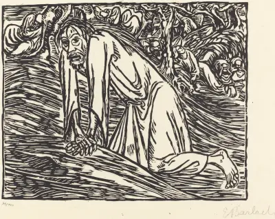 Christ in Gethsemane von Ernst Barlach