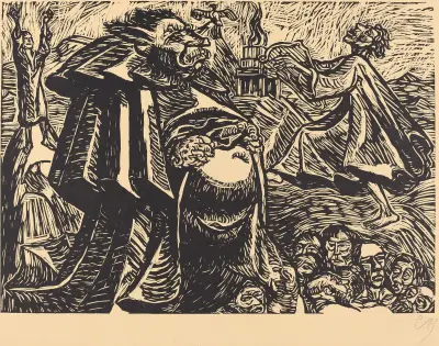 God Belly von Ernst Barlach