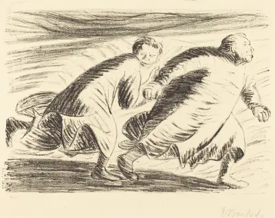 The Fugitives von Ernst Barlach