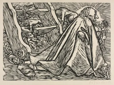 The Transformations of God; The Divine Beggar von Ernst Barlach