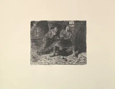 The Wounded (Der Verletzte) von Ernst Barlach