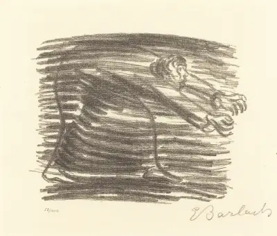 Walk in the Shadow von Ernst Barlach