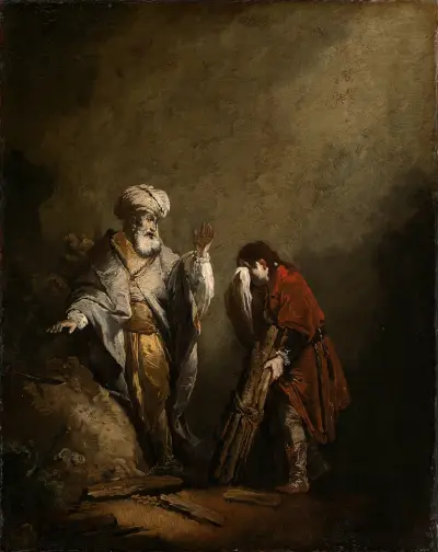 Das Opfer Abrahams av Christian Wilhelm Ernst Dietrich