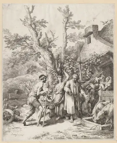The story of the prodigal son av Christian Wilhelm Ernst Dietrich