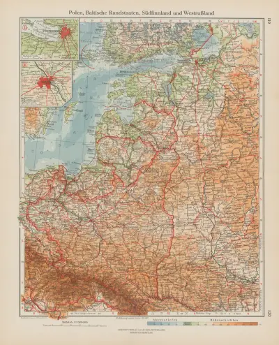 Polsko, pobaltské státy, jižní Finsko a západní Rusko, Ernst Friedrich