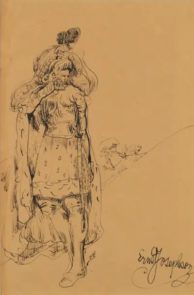 Knight in Landscape, Ernst Josephson