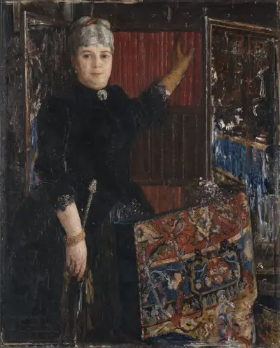 Mrs Caroline Schloss, Ernst Josephson