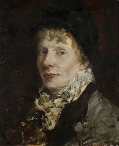 Portrait of Anna Nordgren, Ernst Josephson