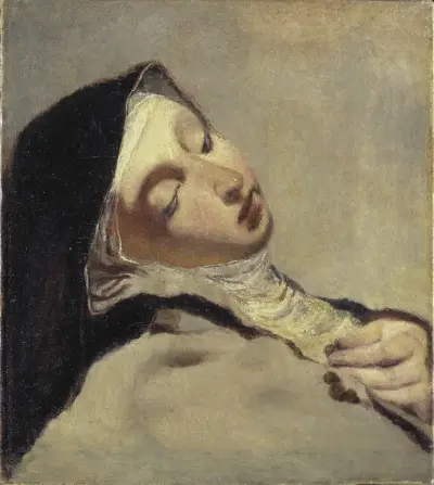 S:t Teresa i extas (efter Giovanni Battista Piazzetta) av Ernst Josephson