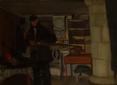 The Old Hunter, Ernst Josephson