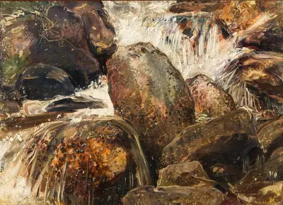 Studie vodopádu, Eggedal, Ernst Josephson