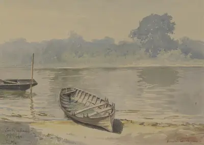 Aus dem Hampton Court Park, August 5, 1880, Friedrich Ernst Morgenstern
