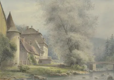 Janowitz castle, Friedrich Ernst Morgenstern
