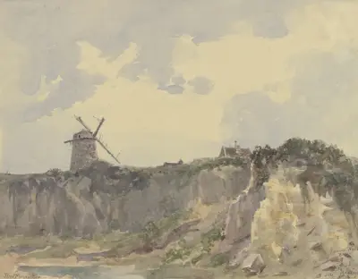 Küstenlandschaft der Bonne Nuit Bay, Friedrich Ernst Morgenstern