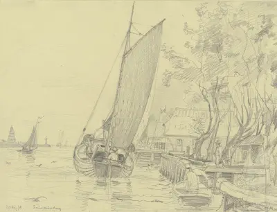 Port of Swinemünde, Friedrich Ernst Morgenstern