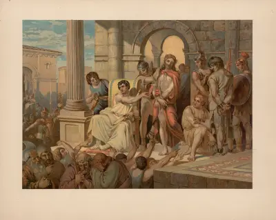 Jesus before Pilate av Ernst Pessler