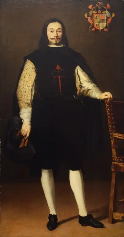 Portrait of Don Diego Felix de Esquivel y Aldama av Bartolomé Estebán Murillo