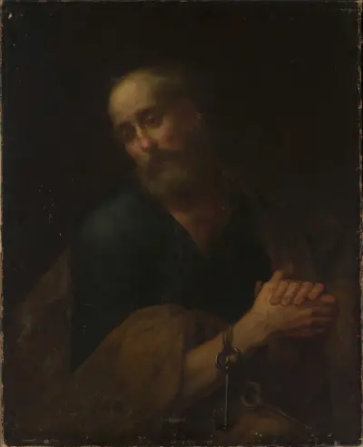 St. Peter av Bartolomé Estebán Murillo