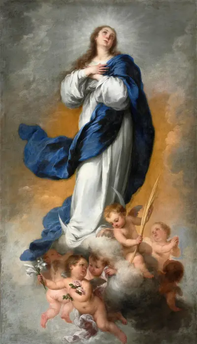 The Immaculate Conception, 1680 av Bartolomé Estebán Murillo