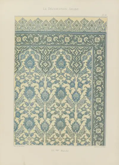 La Décoration arabe Pl.15 av Marpon et Flammarion