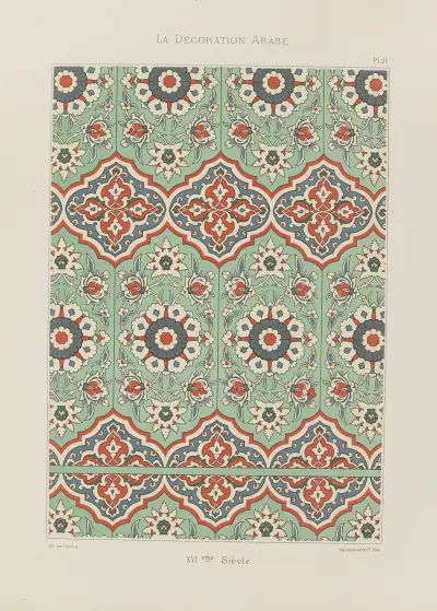 La Décoration arabe Pl.16 av Marpon et Flammarion